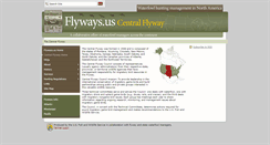 Desktop Screenshot of central.flyways.us