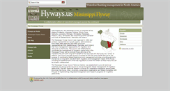 Desktop Screenshot of mississippi.flyways.us